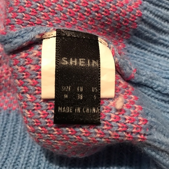 Shein crop V-neck cardigan size M very SpongeBoby - Picture 4 of 4